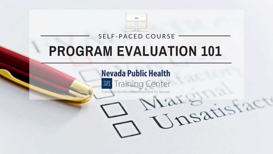 Program Evaluation 101