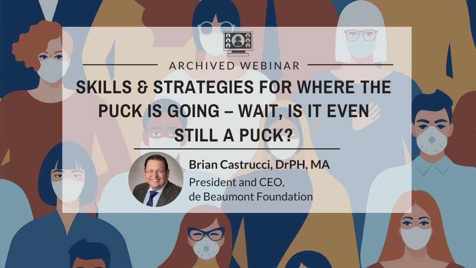 Skills and Strategies for Where the Puck Is Going —Wait, Is It Even Still a Puck?