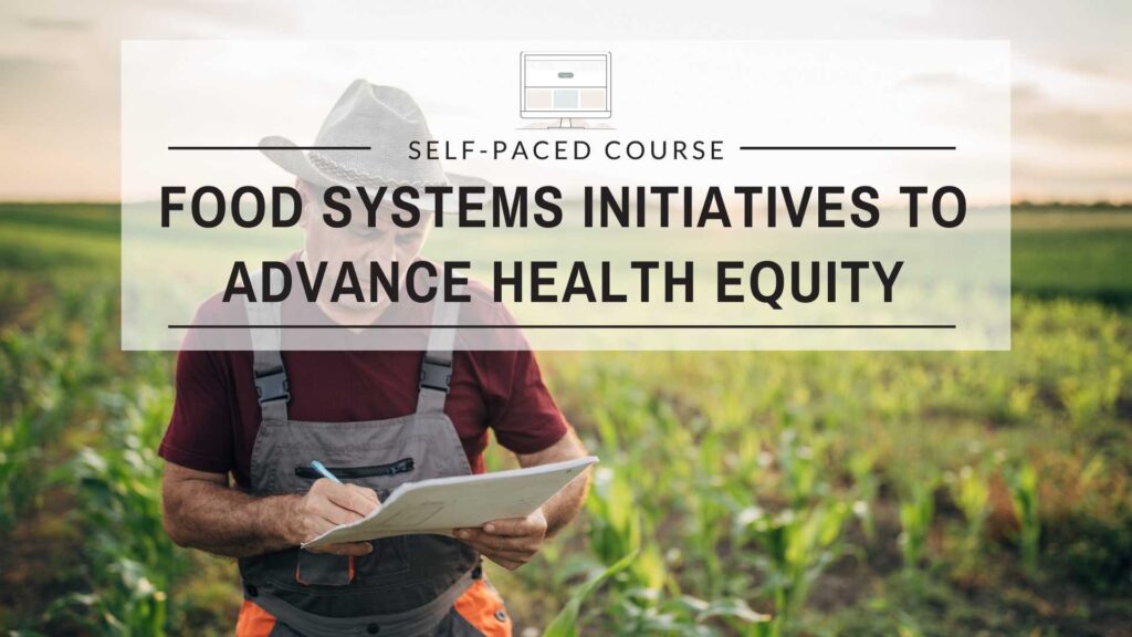 Food Systems Initiatives to Advance Health Equity